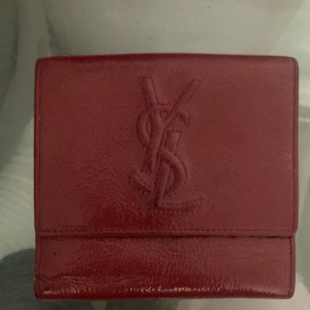 YSL Red Wallet